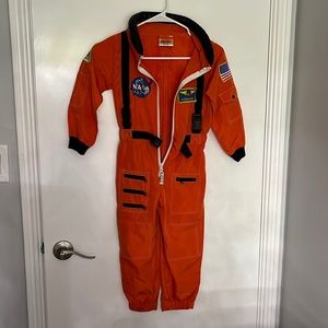 Kids NASA astronaut space suit costume for Halloween or dress up